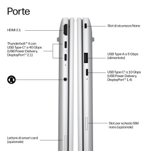 HP EliteBook 8 G2i 14 inch Notebook Next Gen AI PC Wolf Pro Security Edition Copilot+ PC Intel Core Ultra 5 325 Computer