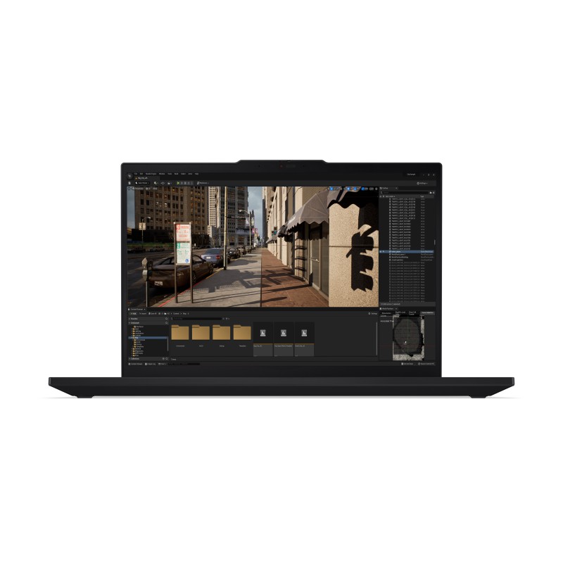 Lenovo ThinkPad P16s Gen 4 (AMD) Copilot+ PC AMD Ryzen AI 9 HX PRO 370 Workstation mobile 40,6 cm (16") WUXGA 64 GB DDR5-SDRAM
