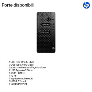 HP ProDesk 4 Tower G1i Desktop AI PC Intel Core Ultra 5 235 16 GB DDR5-SDRAM 512 GB SSD Windows 11 Pro