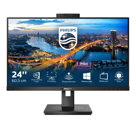 Philips B Line 242B1H 00 Monitor PC 60,5 cm (23.8") 1920 x 1080 Pixel Full HD LED Nero