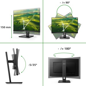 Philips B Line 272B1G 00 Monitor PC 68,6 cm (27") 1920 x 1080 Pixel Full HD LED Nero
