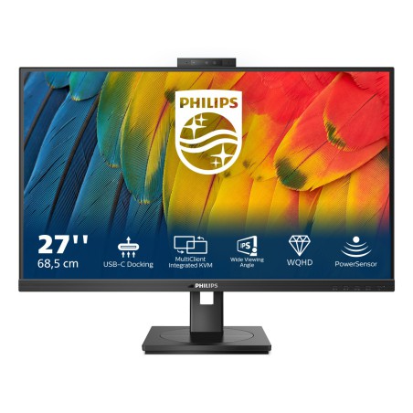 Philips Serie 5000 27B1U5601H 00 Monitor PC 68,6 cm (27") 2560 x 1440 Pixel Quad HD LCD Nero