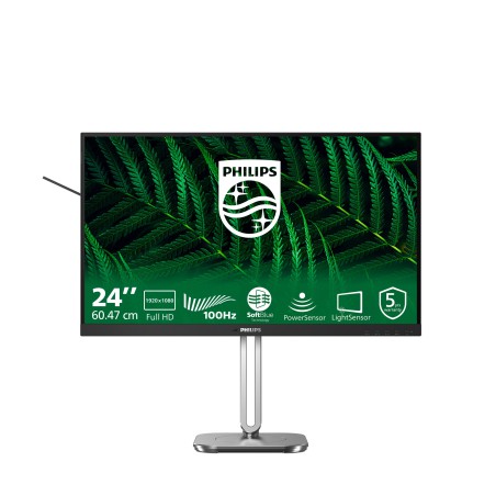 Philips Serie 5000 24B2G5200 00 Monitor PC 60,5 cm (23.8") 1920 x 1080 Pixel Full HD LCD Antracite