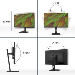 Philips Serie 3000 27B1N3800 00 Monitor PC 68,6 cm (27") 3840 x 2160 Pixel 4K Ultra HD LCD Nero