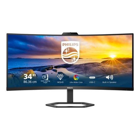 Philips Serie 5000 34E1C5600HE 00 Monitor PC 86,4 cm (34") 3440 x 1440 Pixel 4K Ultra HD LED Nero