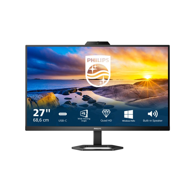 Philips Serie 5000 27E1N5600HE 00 Monitor PC 68,6 cm (27") 2560 x 1440 Pixel Quad HD LCD Nero