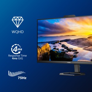 Philips Serie 5000 27E1N5600HE 00 Monitor PC 68,6 cm (27") 2560 x 1440 Pixel Quad HD LCD Nero