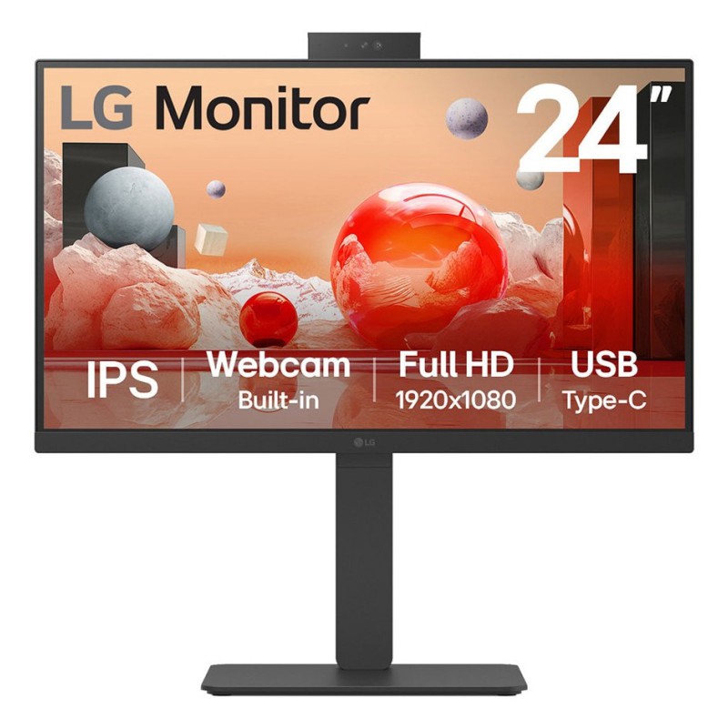 LG 24BA850-B.AEU Monitor PC 60,5 cm (23.8") 1920 x 1080 Pixel Full HD Nero