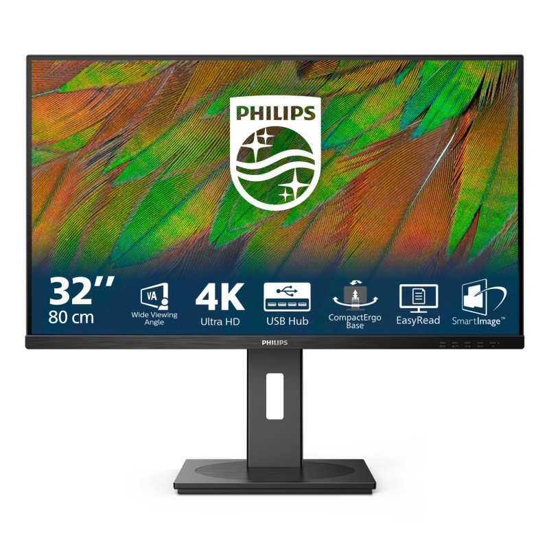 Philips Serie 3000 32B1N3800 00 Monitor PC 80 cm (31.5") 3840 x 2160 Pixel 4K Ultra HD LCD Nero
