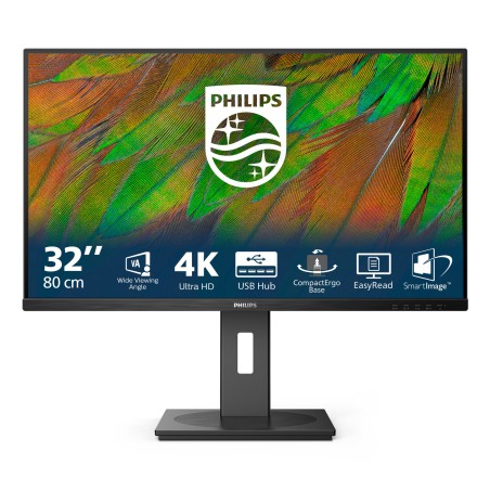 Philips Serie 3000 32B1N3800 00 Monitor PC 80 cm (31.5") 3840 x 2160 Pixel 4K Ultra HD LCD Nero