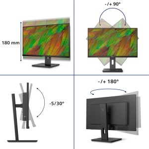 Philips Serie 3000 32B1N3800 00 Monitor PC 80 cm (31.5") 3840 x 2160 Pixel 4K Ultra HD LCD Nero