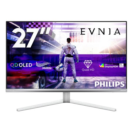 Philips Evnia 8000 27M2N8500 00 Monitor PC 67,3 cm (26.5") 2560 x 1440 Pixel Quad HD QD-OLED Bianco