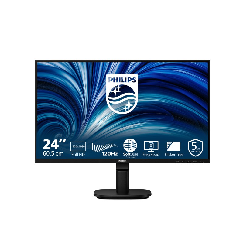 Philips Serie 2000 24B2N2200 00 Monitor PC 60,5 cm (23.8") 1920 x 1080 Pixel Full HD LCD Nero