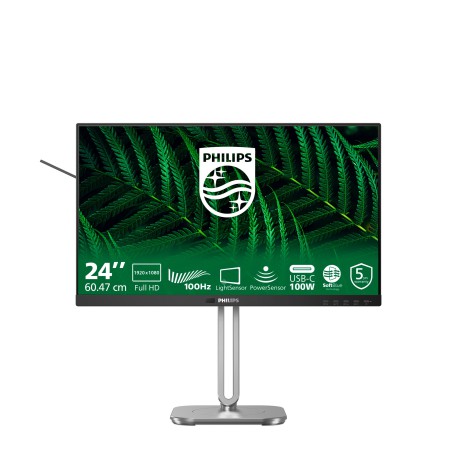 Philips Serie 5000 24B2G5301 00 Monitor PC 60,5 cm (23.8") 1920 x 1080 Pixel Full HD LCD Nero