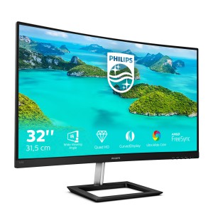 Philips E Line 325E1C 00 Monitor PC 80 cm (31.5") 2560 x 1440 Pixel Quad HD LCD Nero