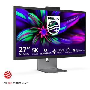 Philips Brilliance 27E3U7903 00 Monitor PC 68,6 cm (27") 5120 x 2880 Pixel 5K Ultra HD LCD Grigio