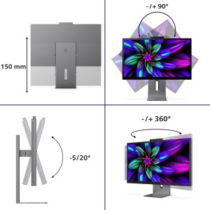 Philips Brilliance 27E3U7903 00 Monitor PC 68,6 cm (27") 5120 x 2880 Pixel 5K Ultra HD LCD Grigio