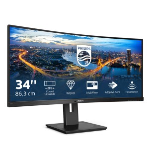 Philips B Line 345B1C 00 Monitor PC 86,4 cm (34") 3440 x 1440 Pixel Quad HD LCD Nero