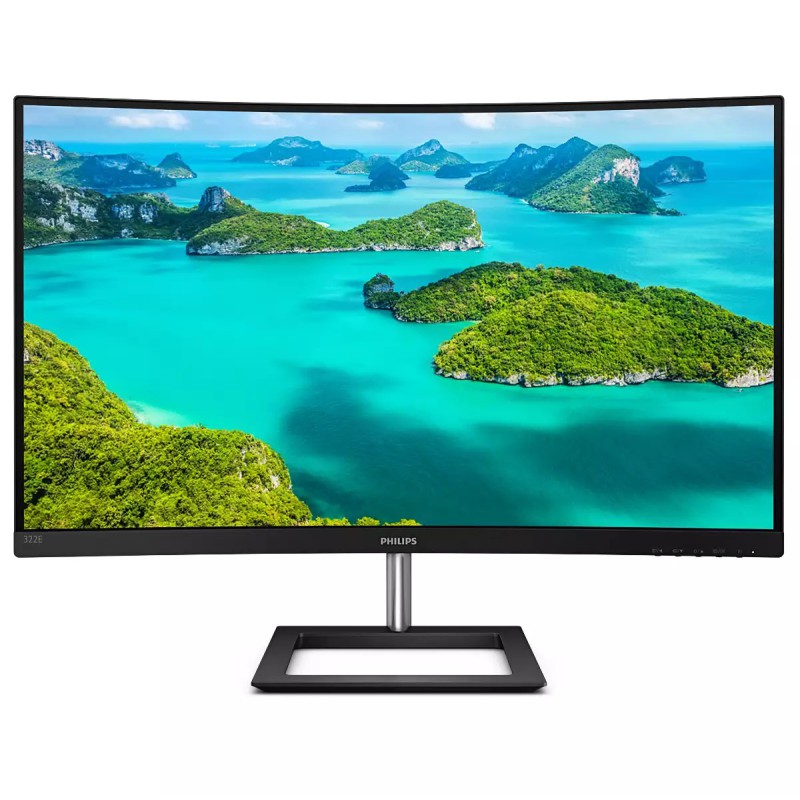 Philips E Line 322E1C 00 Monitor PC 80 cm (31.5") 1920 x 1080 Pixel Full HD LCD Nero