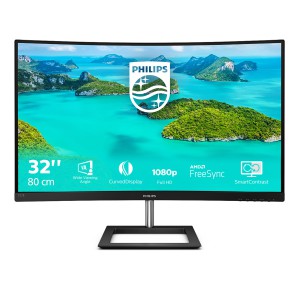 Philips E Line 322E1C 00 Monitor PC 80 cm (31.5") 1920 x 1080 Pixel Full HD LCD Nero