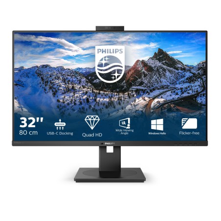 Philips P Line 326P1H 00 Monitor PC 80 cm (31.5") 2560 x 1440 Pixel Quad HD LED Nero