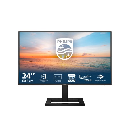 Philips Serie 1000 24E1N1300AE 00 Monitor PC 60,5 cm (23.8") 1920 x 1080 Pixel Full HD LCD Nero