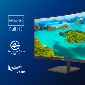 Philips E Line 271E1SCA 00 Monitor PC 68,6 cm (27") 1920 x 1080 Pixel Full HD LCD Nero
