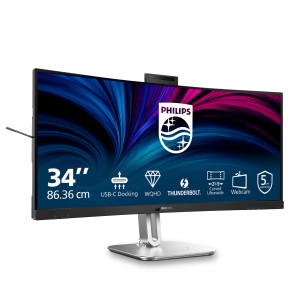 Philips Serie 6000 34B2U6603CH 00 Monitor PC 86,4 cm (34") 3440 x 1440 Pixel Wide Quad HD LCD Grigio