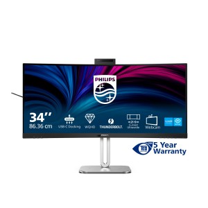 Philips Serie 6000 34B2U6603CH 00 Monitor PC 86,4 cm (34") 3440 x 1440 Pixel Wide Quad HD LCD Grigio