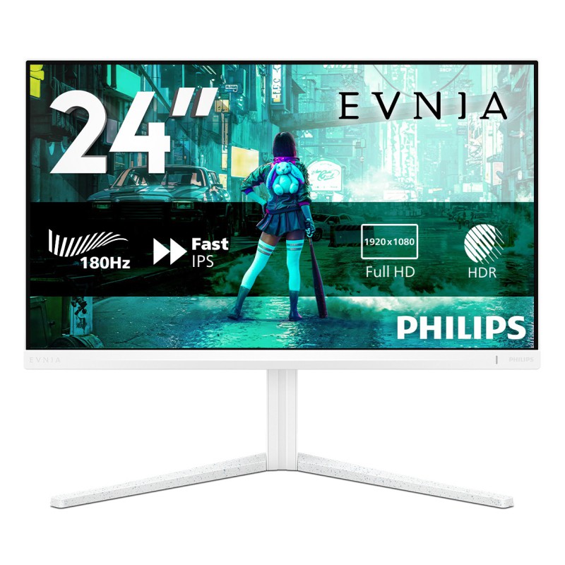 Philips Evnia 24M2N3201A 00 Monitor PC 60,5 cm (23.8") 1920 x 1080 Pixel Full HD LCD Bianco