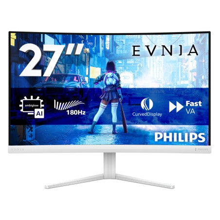 Philips Evnia 5000 27M2C5201L 00 Monitor PC 68,6 cm (27") 1920 x 1080 Pixel Full HD LCD Bianco