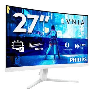 Philips Evnia 5000 27M2C5201L 00 Monitor PC 68,6 cm (27") 1920 x 1080 Pixel Full HD LCD Bianco