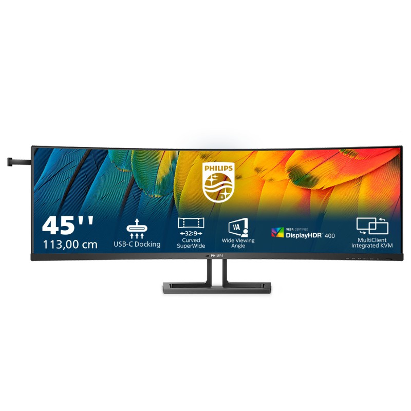 Philips Serie 6000 45B1U6900C 00 Monitor PC 113 cm (44.5") 5120 x 1440 Pixel UltraWide Dual Quad HD LED Nero