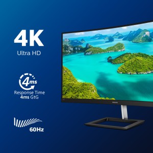 Philips E Line 328E1CA 00 Monitor PC 80 cm (31.5") 3840 x 2160 Pixel 4K Ultra HD LCD Nero