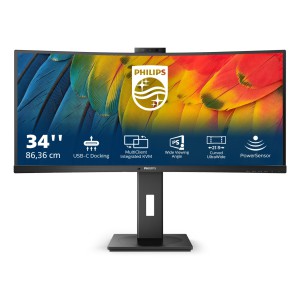 Philips Serie 5000 34B1U5600CH 00 Monitor PC 86,4 cm (34") 3440 x 1440 Pixel Wide Quad HD LCD Nero