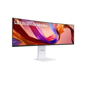 LG 49U950A-W.AEU Monitor PC 124,5 cm (49") 5120 x 1440 Pixel Dual QHD LED Nero, Bianco