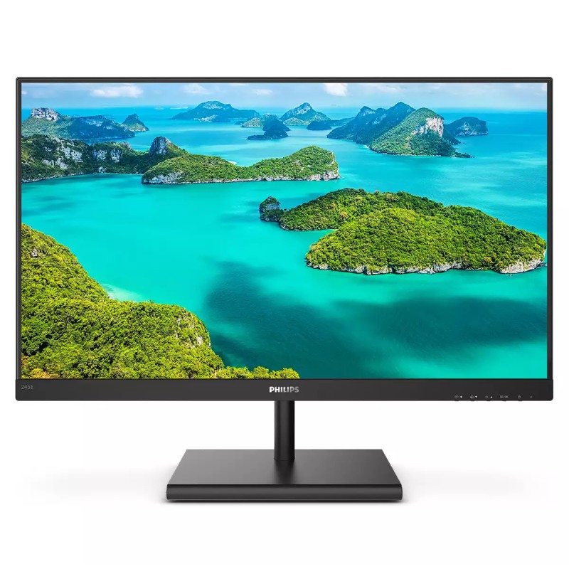 Philips E Line 245E1S 00 Monitor PC 60,5 cm (23.8") 2560 x 1440 Pixel 2K Ultra HD LCD Nero