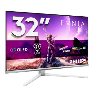 Philips Evnia 8000 32M2N8900 00 Monitor PC 80 cm (31.5") 3840 x 2160 Pixel 4K Ultra HD QD-OLED Bianco