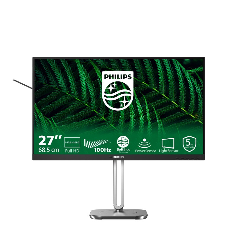 Philips Serie 5000 27B2G5200 00 Monitor PC 68,6 cm (27") 1920 x 1080 Pixel Full HD LCD Antracite