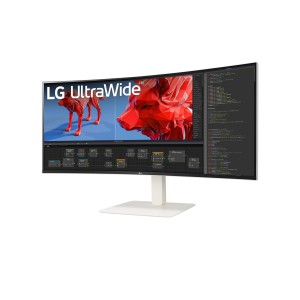 LG 38BR85QC-W Monitor PC 96,5 cm (38") 3840 x 1600 Pixel UltraWide Quad HD+ LCD Bianco