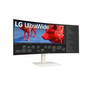 LG 38BR85QC-W Monitor PC 96,5 cm (38") 3840 x 1600 Pixel UltraWide Quad HD+ LCD Bianco
