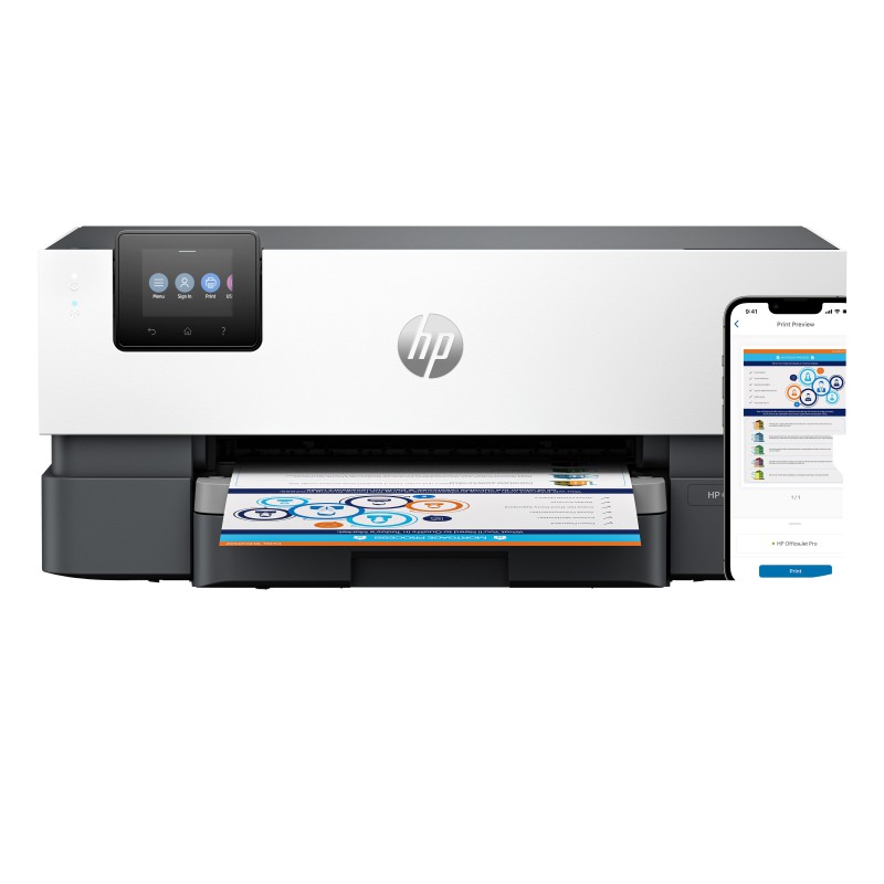 HP OfficeJet Pro 9110b Wireless Colore Stampante, Stampa fronte retro