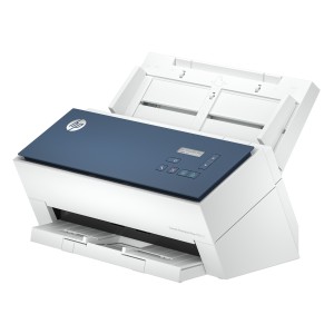 HP ScanJet Enterprise Flow 9000 s1 Scanner con ADF + alimentatore di fogli 600 x 600 DPI A3 Blu, Bianco
