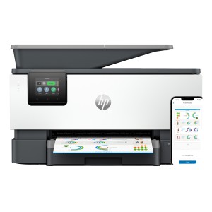 HP OfficeJet Pro 9120b Wireless All-in-One Colore Stampante, Stampa fronte retro fotocopiatrice, scanner