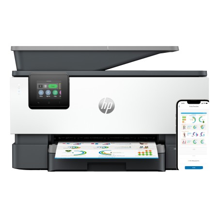 HP OfficeJet Pro 9120b Wireless All-in-One Colore Stampante, Stampa fronte retro fotocopiatrice, scanner