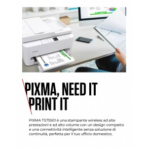 Canon PIXMA TS7550i Ad inchiostro A4 1200 x 1200 DPI Wi-Fi