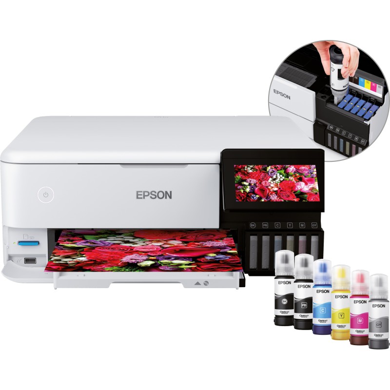 Epson EcoTank ET-8500 stampante fotografica multifunzione a serbatoio