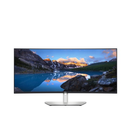 DELL UltraSharp U3824DW Monitor PC 95,2 cm (37.5") 3840 x 1600 Pixel Wide Quad HD+ LCD Nero, Argento