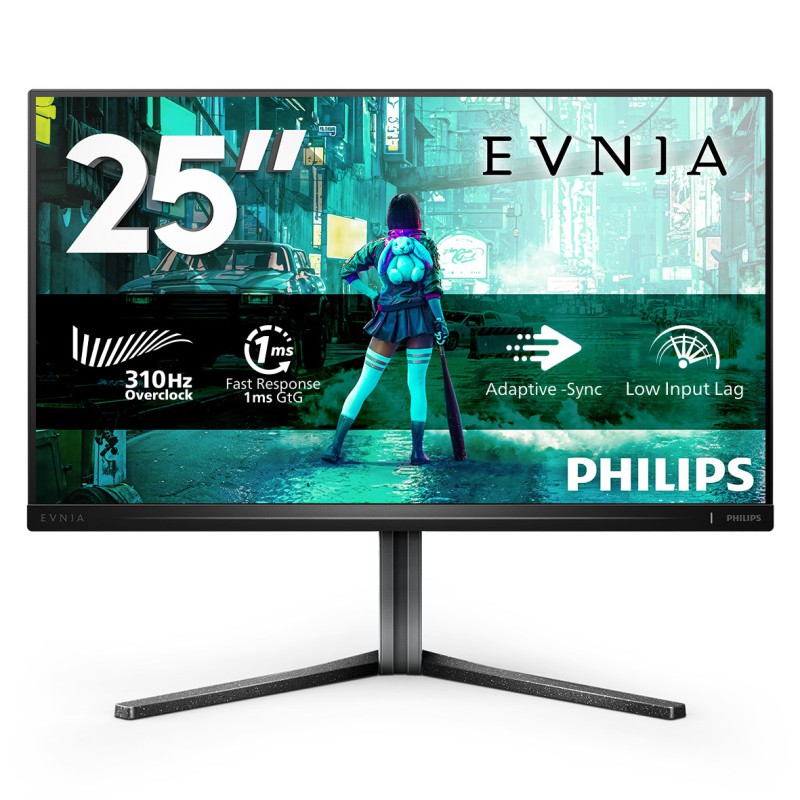 Philips Evnia 3000 25M2N3200U 00 Monitor PC 62,2 cm (24.5") 1920 x 1080 Pixel Full HD LCD Nero