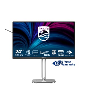 Philips Serie 4000 24B2U4301 00 Monitor PC 60,5 cm (23.8") 1920 x 1080 Pixel Full HD LCD Grigio